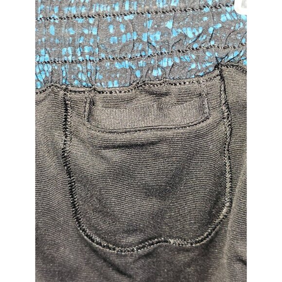 Lululemon Women's Blue Black Teal Hotty Hot Short Pulse Size 4 1808 - Picture 14 of 16